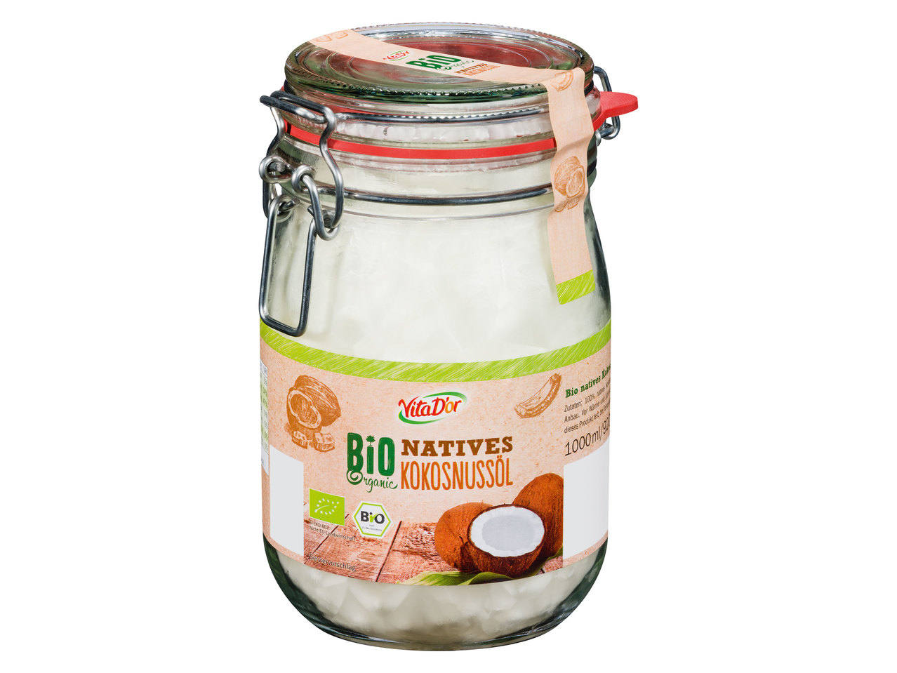 VITA D‘ OR Bio Kokosnussöl