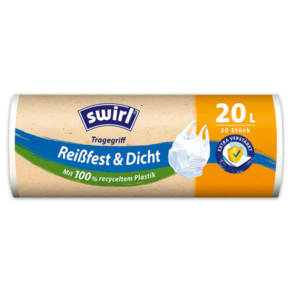 Müllbeutel mit Tragegriff