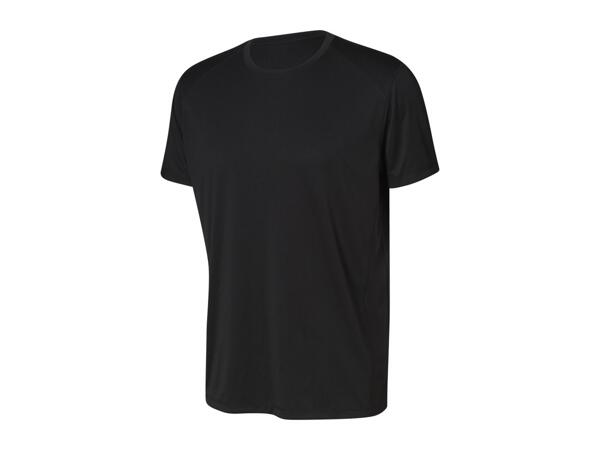 Crivit Men's Short Sleeve Sports Top - Black