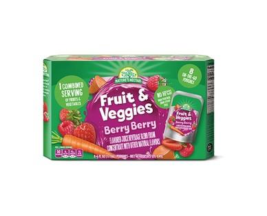 Nature's Nectar Fruit & Vegetable Pouches