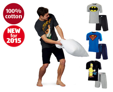 Men's Character Shorty Pyjamas