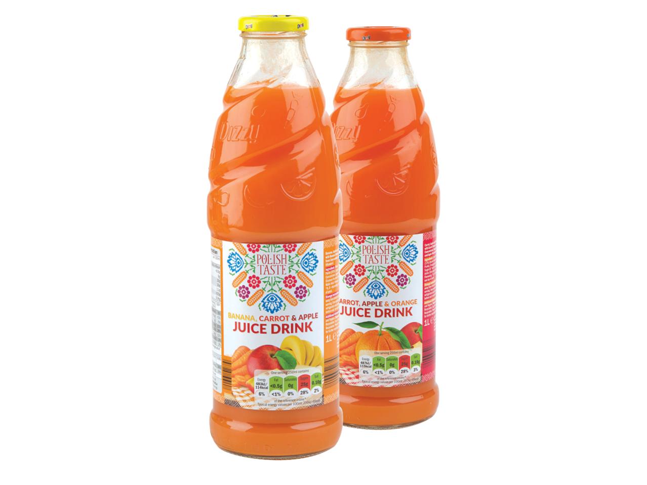 POLISH TASTE(R) Juice Drinks