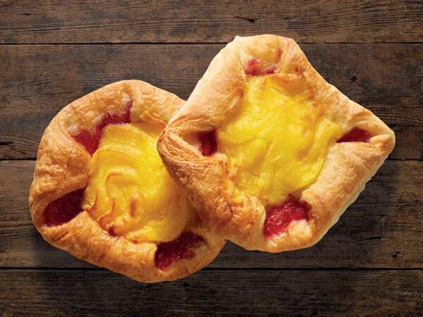 Viennoiserie framboise-vanille