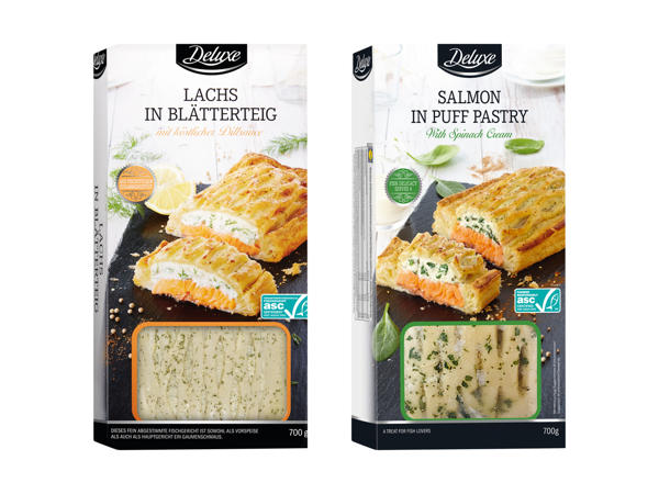 Salmone ASC in pasta sfoglia