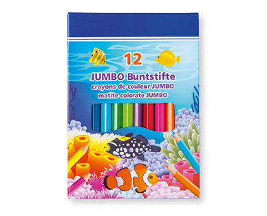 Crayons de couleur Jumbo