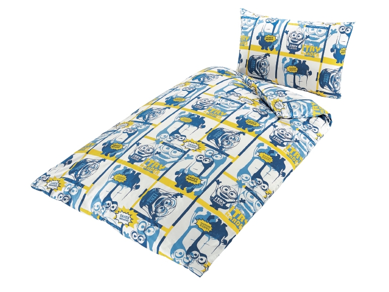Kids' Single Reversible Minions Bedlinen