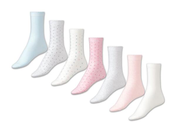 Damen/Herren Socken, 7 Paar