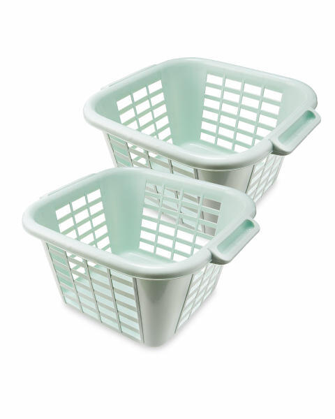 Addis Mist Laundry Basket 2 Pack
