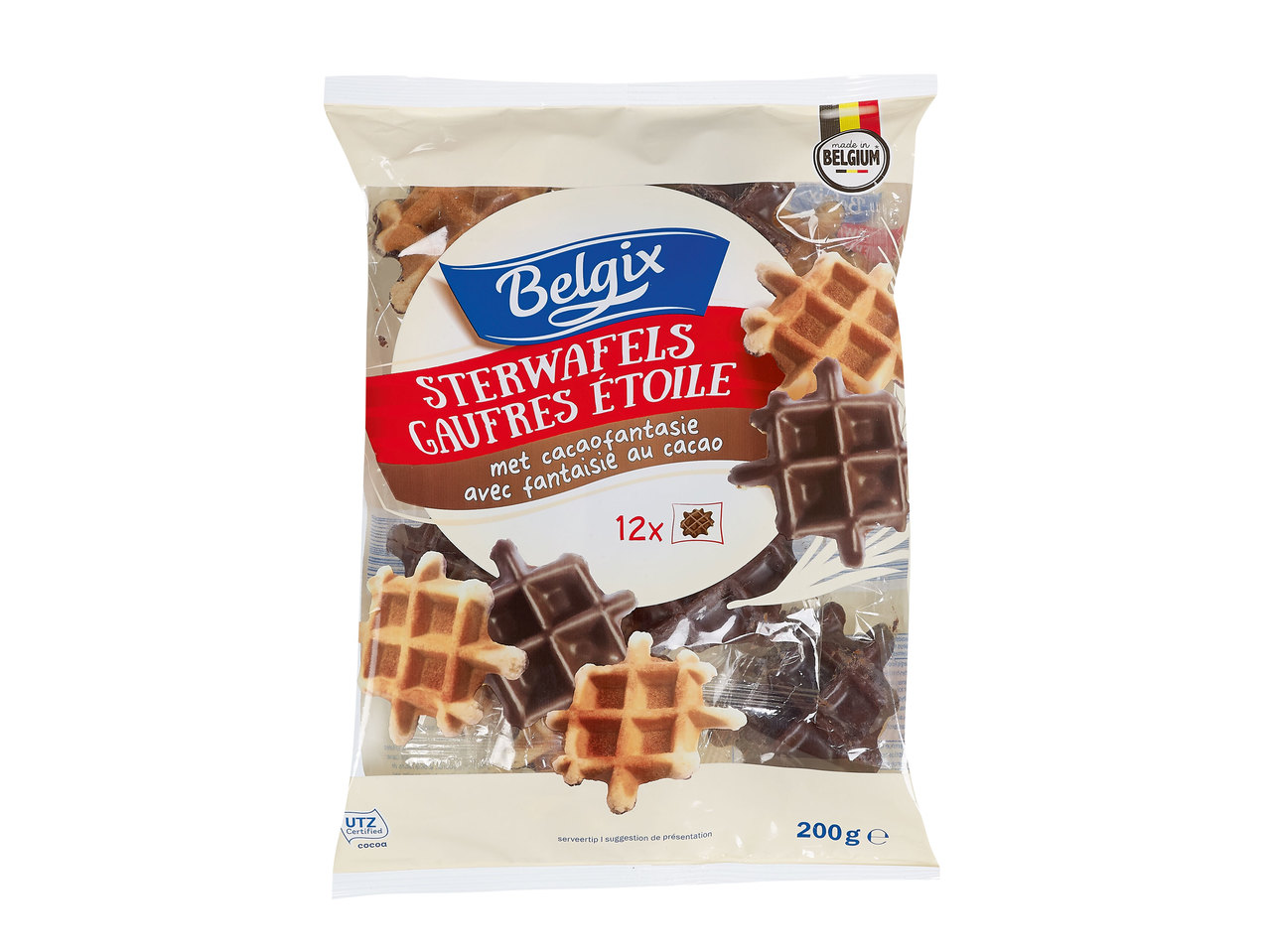 Mini-gaufres au chocolat