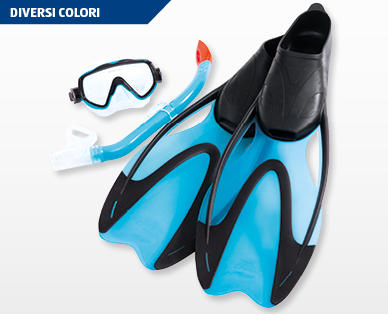 Set per immersione/snorkeling, 3 pezzi CRANE(R)