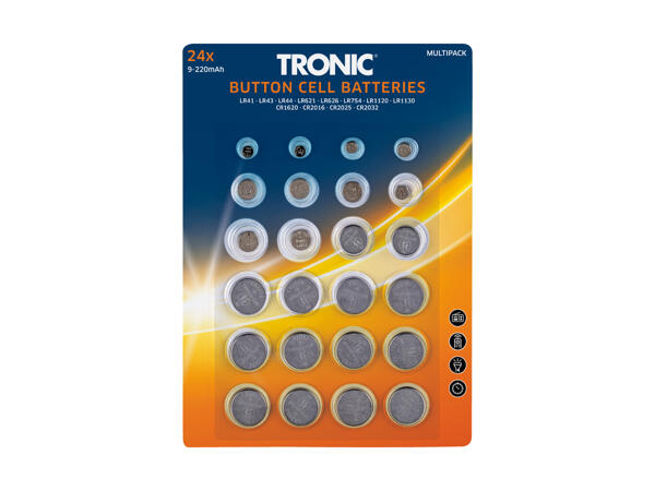 TRONIC(R) Knapcelle­batterier