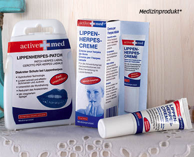 ACTIVE MED Lippenherpes-Patch/-Crème
