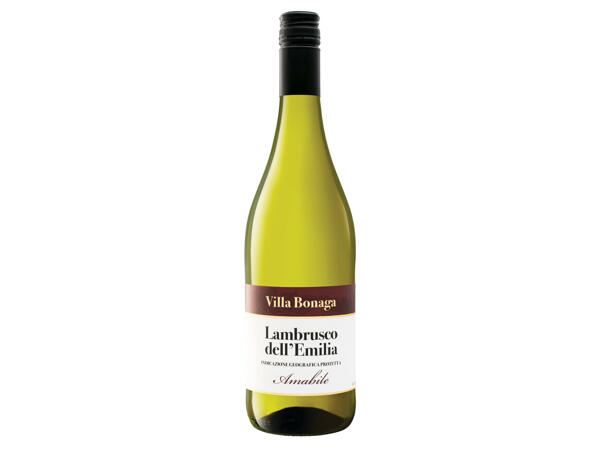 Lambrusco dell‘Emilia IGP bianco