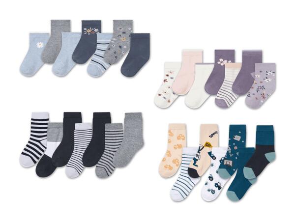 Kleinkinder Socken, 7 Paar