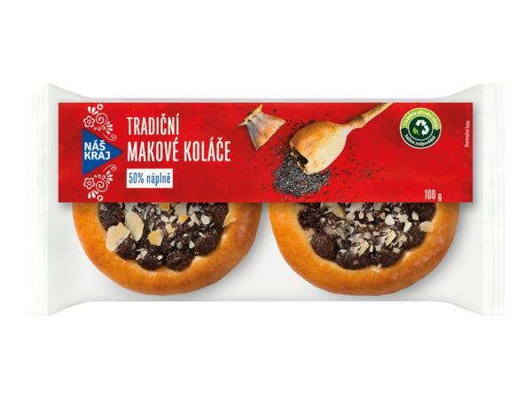 TRADIČNÍ KOLÁČE S MÁKEM/TVAROHEM