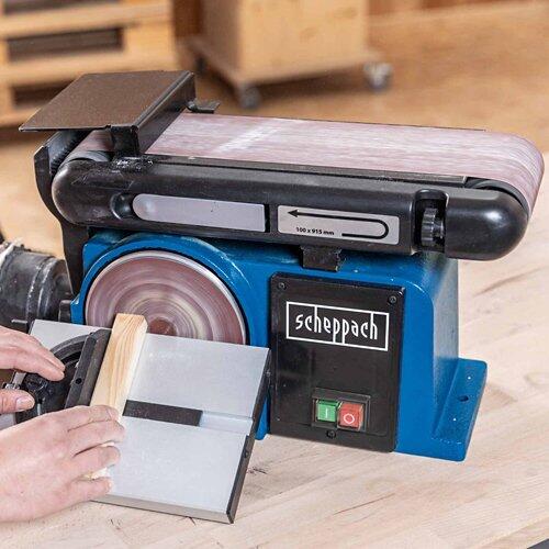 SCHEPPACH Ponceuse stationnaire à bande et à disque BTS800
