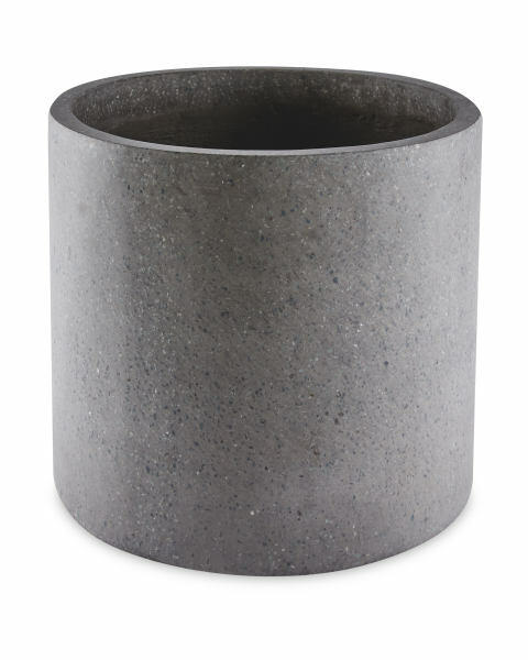Grey Round Terrazzo Plant Pot