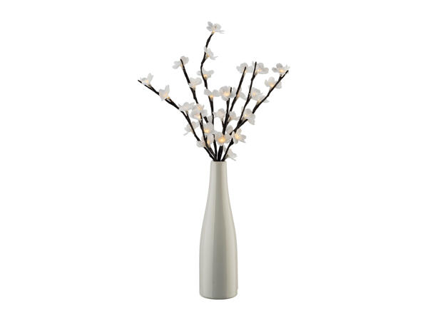 Livarno Home Vase with Light-Up Blossom
