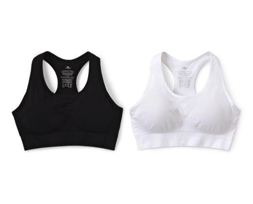 Crane 
 Ladies' 2-Pack Seamless Sports Bras
