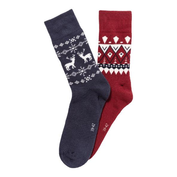 UP2Fashion(R) 				Chaussettes, 2 paires