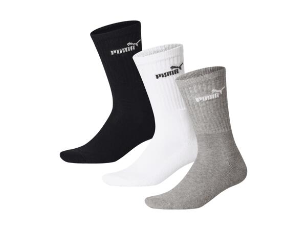Chaussettes unisexe, set de 3 paires