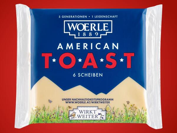 American Toast Scheiben, Schmelzkäse