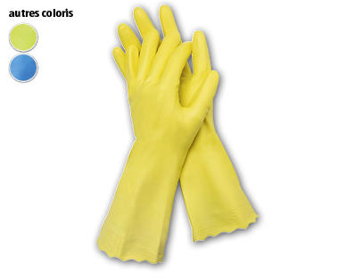 SUPRAWISCH Gants de ménage sans latex