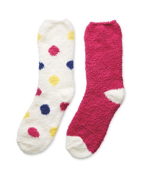 Avenue Spots Lounge Socks 2 Pack