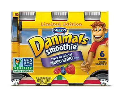 Dannon Danimals Back to School Smoothies