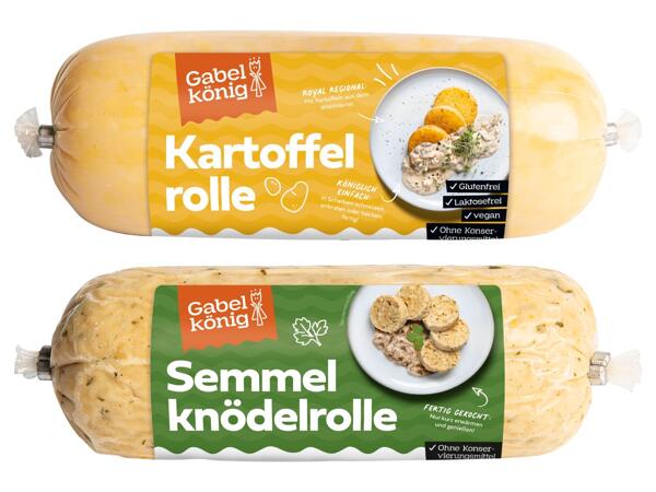 Semmelknödelrolle oder Kartoffelrolle