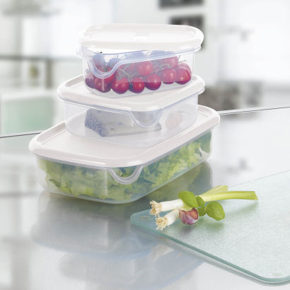 Opbevaringsbokse i plast