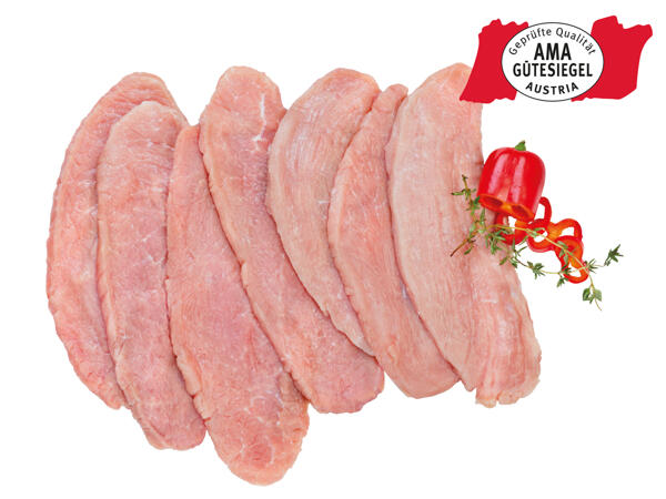 Frische Schweineschnitzel