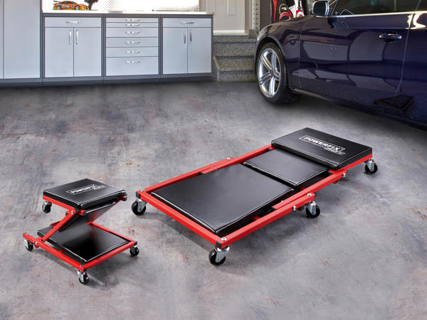 2-in-1 Car Creeper & Stool