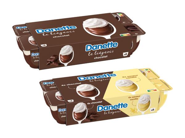 Pudding Danette Le Liégeois Danone