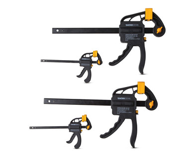 WORKZONE Quick Ratcheting Bar Clamps