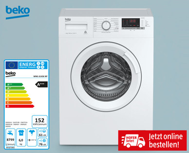 BEKO Waschmaschine „Slim"