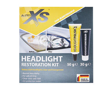 Car Paint Scratch Remover or Headlight Restoration Kit