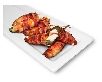 Fresh Bacon Wrapped Jalapeño Peppers