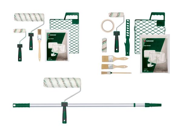 Set de peinture/​rouleau avec tige télescopique
