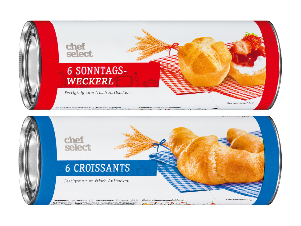 CHEF SELECT Croissants/Sonntagsweckerl