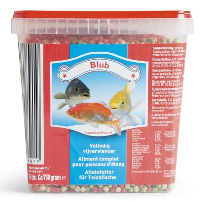 Nourriture pour poissons d'étang