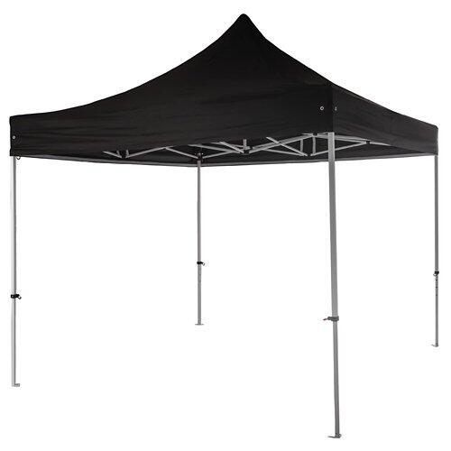 CONCON Pavillon pliable Deluxe, 3 × 3 m, F00406, noir