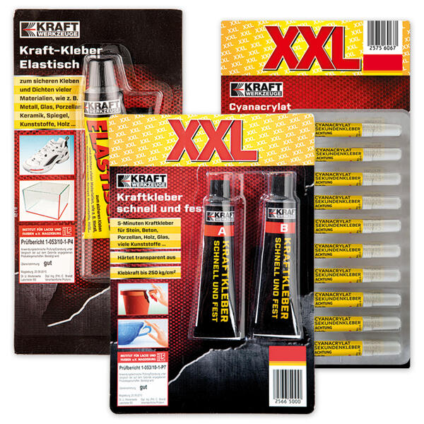 XXL-Kleb- und Dichtstoffe