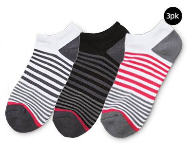 Ladies Fitness Socks 3pk