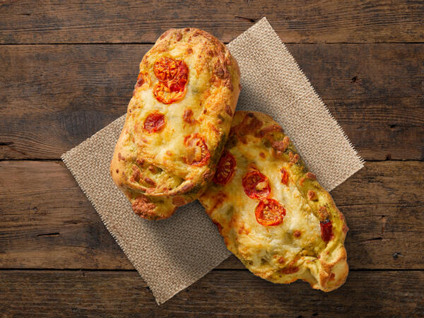 Focaccia méditerranéenne