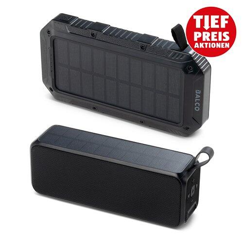 BALCO Solar Powerbank/Mini Lautsprecher