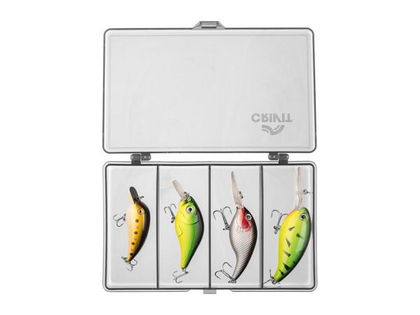 Crivit Wobbler Fishing Lure Set - 4 Pack