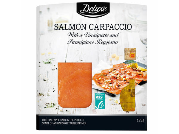 Lachscarpaccio