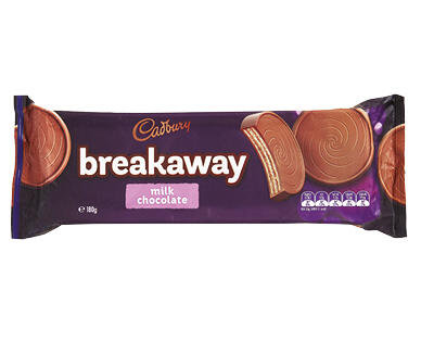 Cadbury Breakaway Biscuits 180g