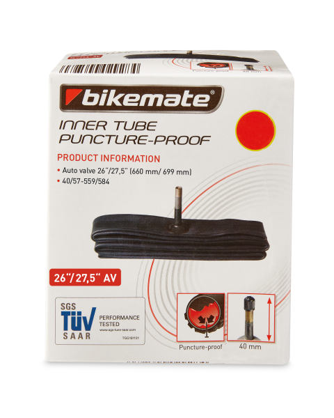 26/27.5" Auto Valve Bicycle Tube
